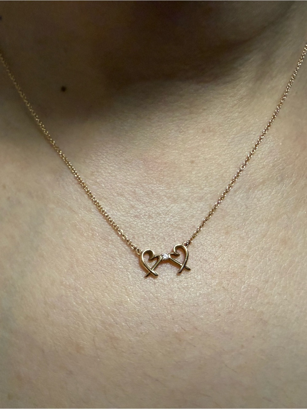 3 items,authentic Tiffany 18k yellow Pendant Necklace, Bracelet , Ring! New item - Picture 14 of 16